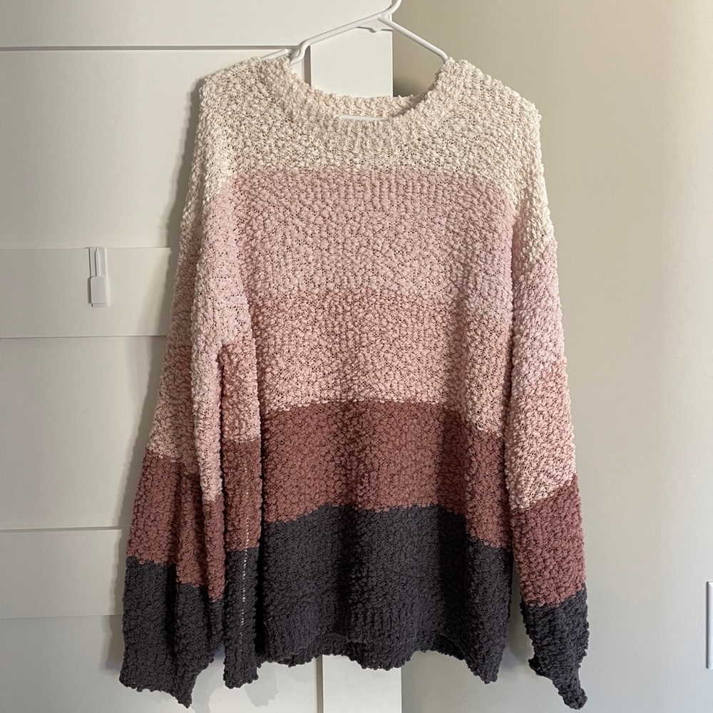 Colorblock sweater